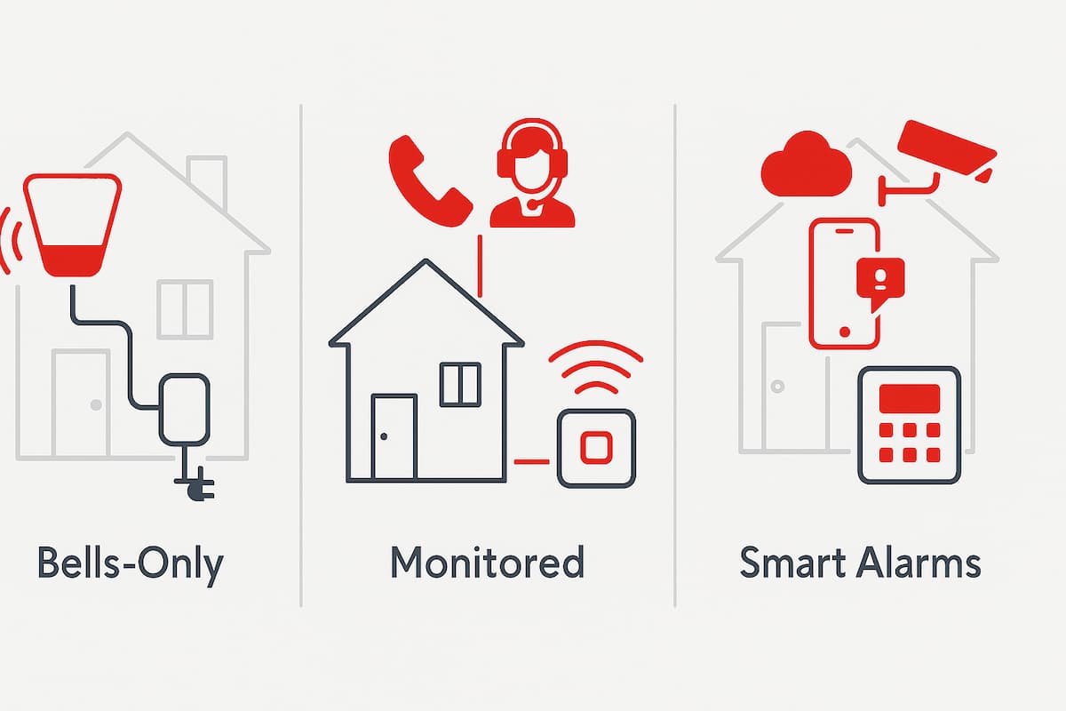 types of alarm systems